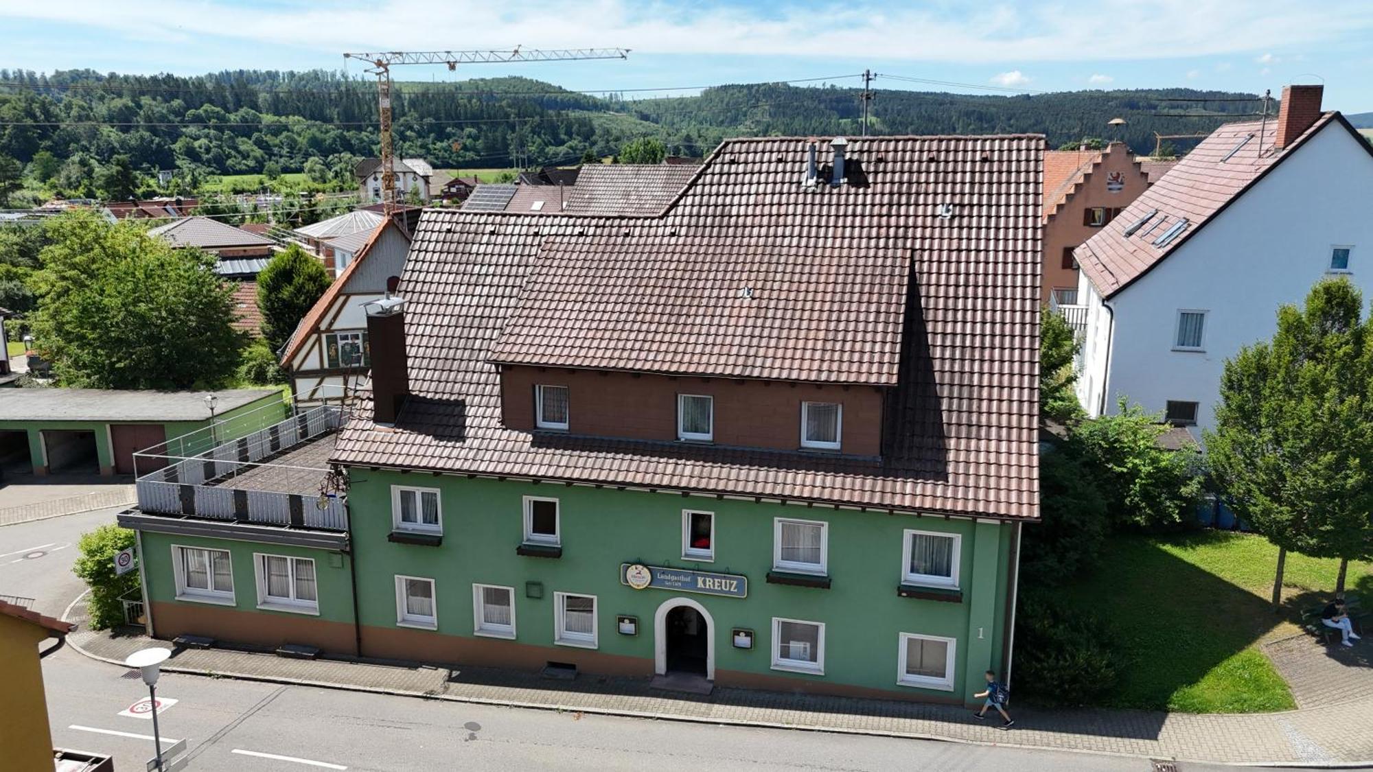 Landgasthof Kreuz Mit Gaestehaus Immendingen 外观 照片